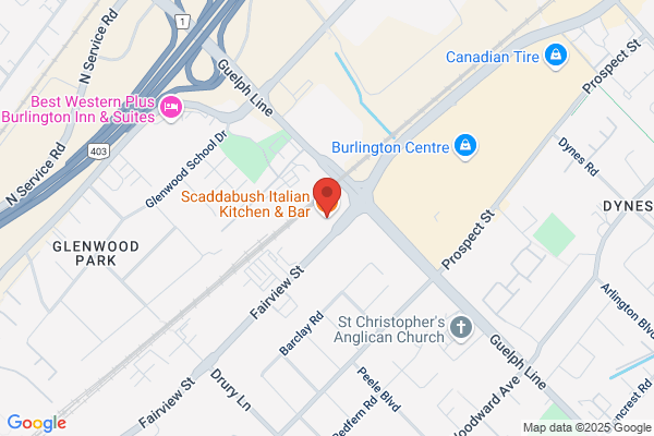 Scaddabush Italian Kitchen & Bar Burlington