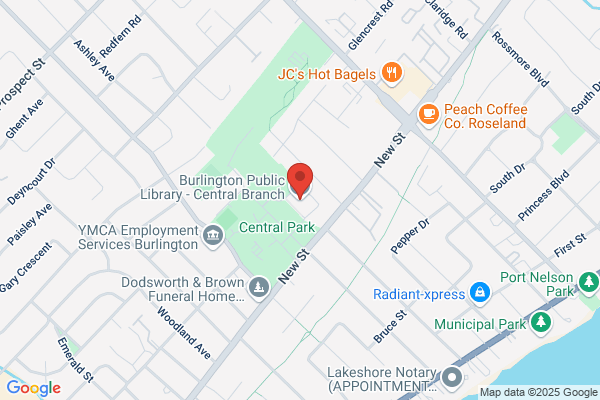 Burlington Public Libraries & Branches, Central Library