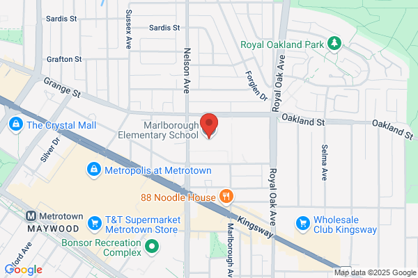 School Board Burnaby, Elementary Schools, Marlborough Elementary