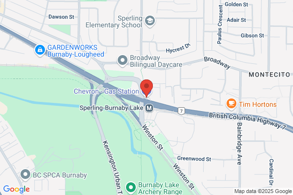 Chevron Canada Ltd, Service Stations, Burnaby, Lougheed Hwy & Sperling