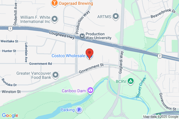 Costco Wholesale, Burnaby, Warehouse Information
