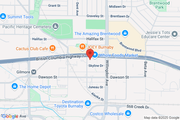 Milestone's Restaurant, Locations, Burnaby