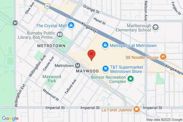 Pastel's Restaurants, Metrotown Centre