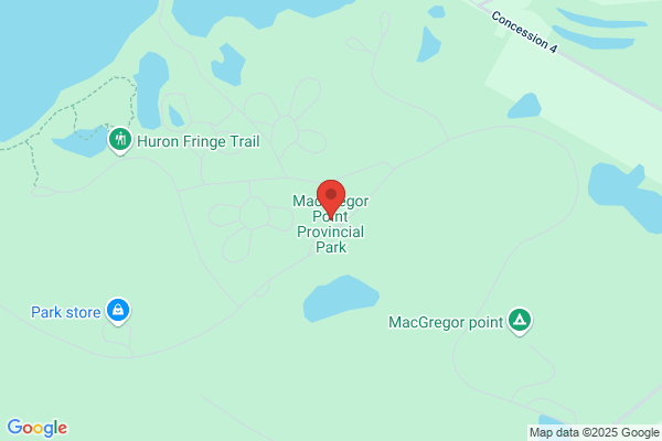 Camping, Meaford (Municipality of), Provincial Parks, MacGregor Point Provincial Park