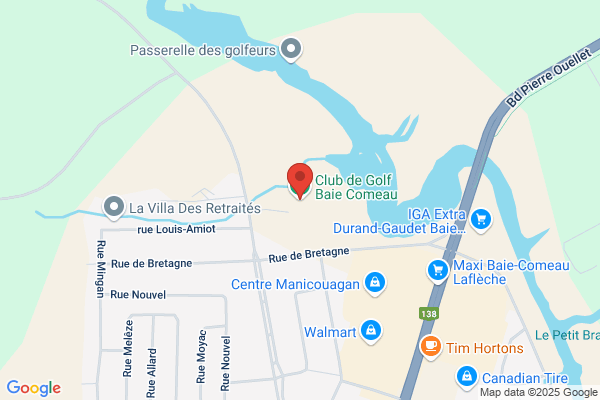 Club De Golf Baie-Comeau Inc, Administration