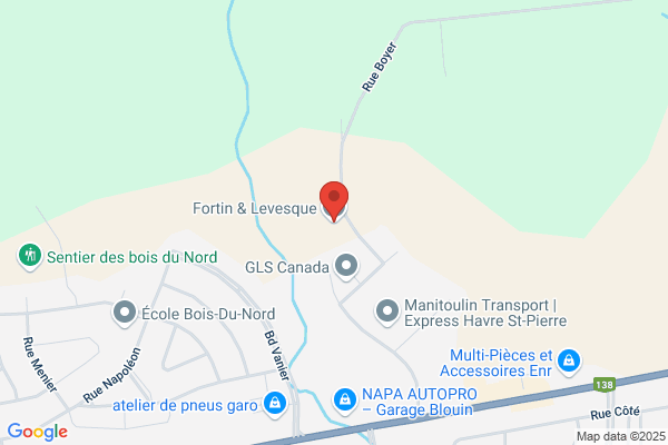 Location Gaetan Levesque Inc, Garage