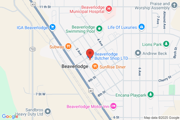 Beaverlodge Butcher Shop