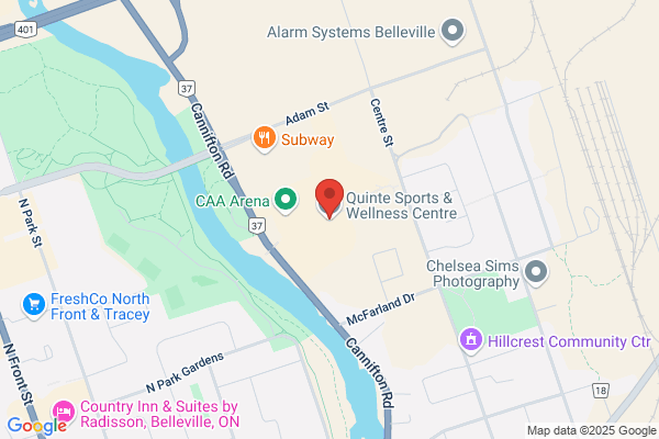 Belleville (City of), Parks and Recreation, Quinte Sports Centre