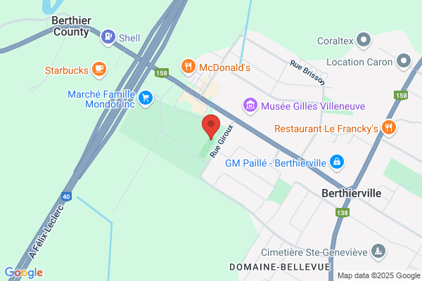 Ste-Genevieve De Berthier, Bibliotheque Et Centre De Loisirs