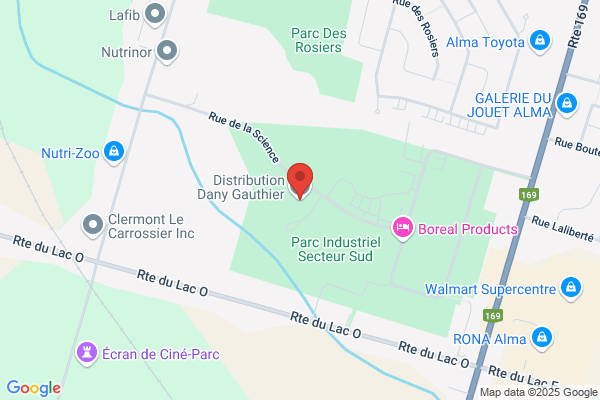 Brunet D. Gauthier, M. Couture, R. Blais, pharm. prop. Affiliés