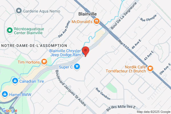 Chrysler De Blainville Ltee, Pieces