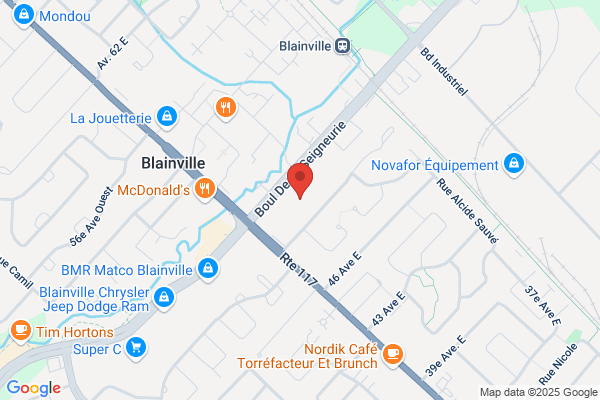 Banque Laurentienne Du Canada, Succursales, Rive Nord