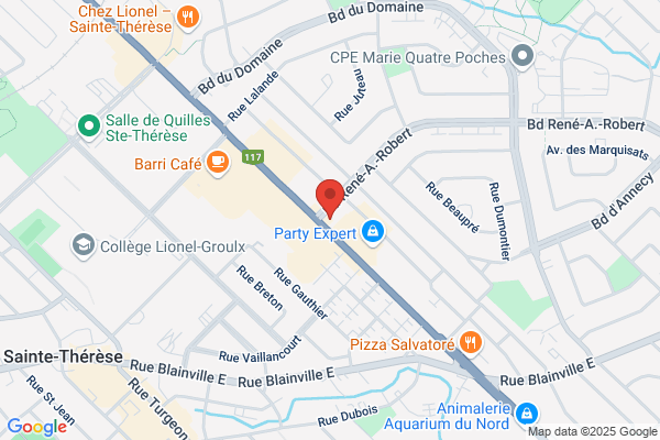 Centre Commercial Plaza Ste-Therese, Magasins, Clinique Dentaire Vincent Giguere