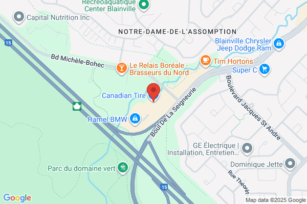 Canadian Tire Magasins Associes, Centres Services