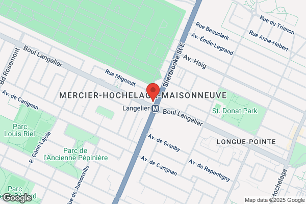 Banque Laurentienne Du Canada, Succursales, Rive Nord