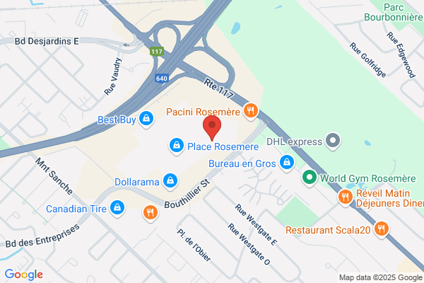 Laurentian Bank of Canada, Branches, Other Locations, Place Rosemere