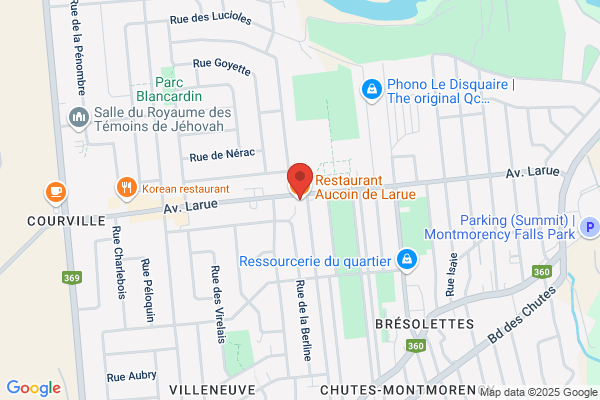 Restaurant Aucoin de Larue