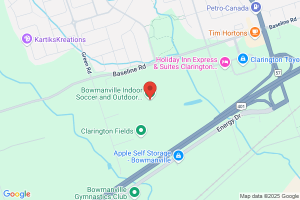 Arenas and Ice Rinks, Clarington (Municipality of), Bowmanville Indoor Soccer/Lacrosse Bowl