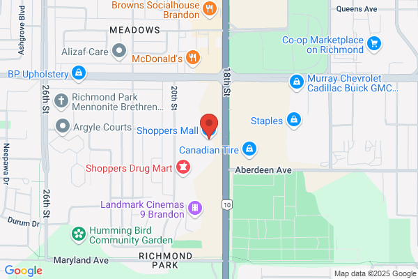 Capitol Theatre, Shoppers Mall Brandon, Movie Information Line