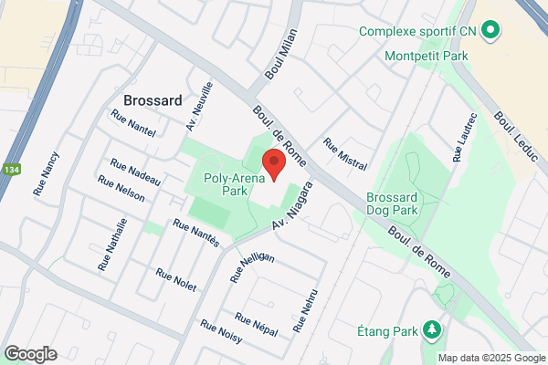 Longueuil, Brossard, Mairie D'arrondissement, Loisirs Et Vie Communautaire, Arena Michel-Normandin