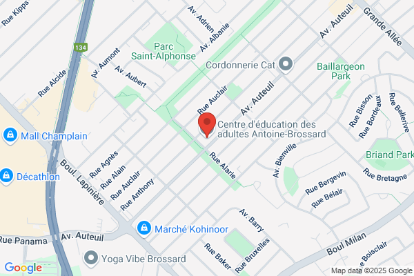 Commission Scolaire Marie-Victorin, Education Des Adultes, Centre Antoine-Brossard