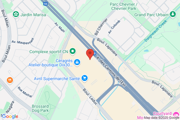IKEA Brossard - Plan and order point