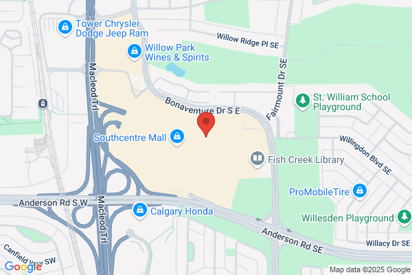 Scotiabank, Southeast Branches 17th Ave & Radisson Dr, Southcentre Mall