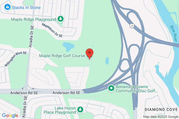 The City of Calgary, Golf Courses, Maple Ridge