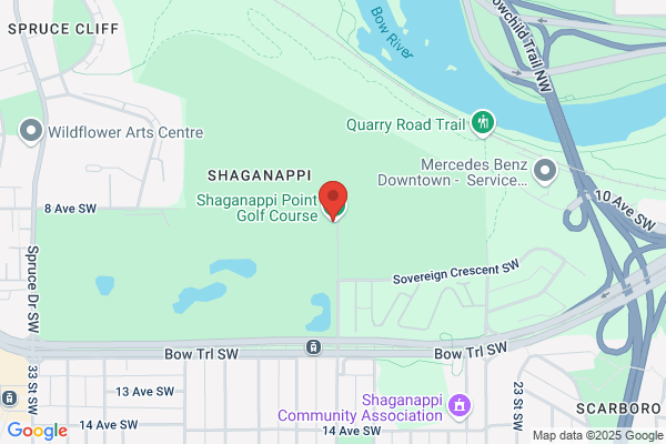 The City of Calgary, Golf Courses, Shaganappi Point