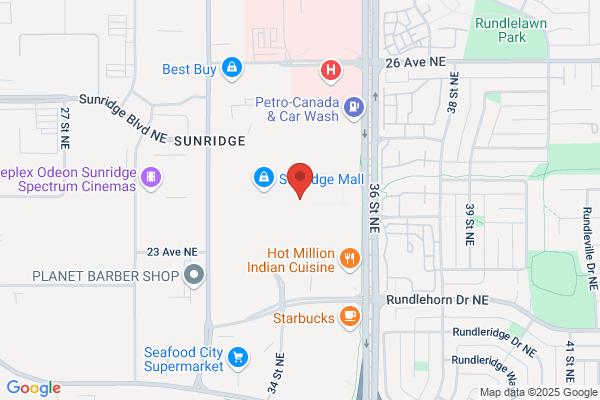 Sunridge Mall Eye Clinic - NE Calgary, AB