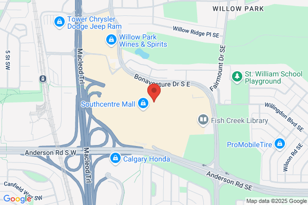 Dairy Queen Canada Inc, Southwest Locations