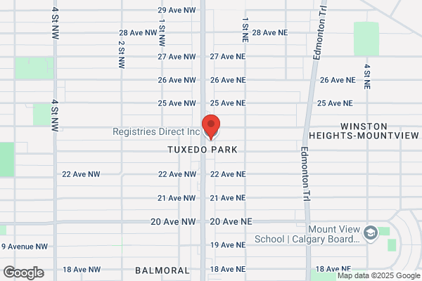 City Centre Registry Inc