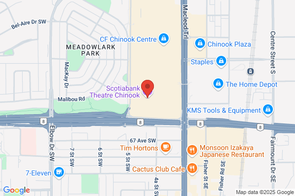 Famous Players Inc, Paramount Chinook Cinemas