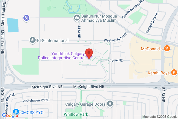 Calgary Police Specialty Areas, Interpretive Centre (Museum), Information Booking Tours Public Inquiries