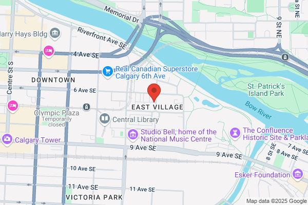 Parking Indigo Calgary - C154 (East Village Riverfront)