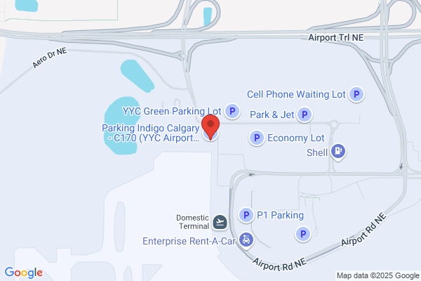 Parking Indigo Calgary - C170 (YYC Airport - Economy Lot)