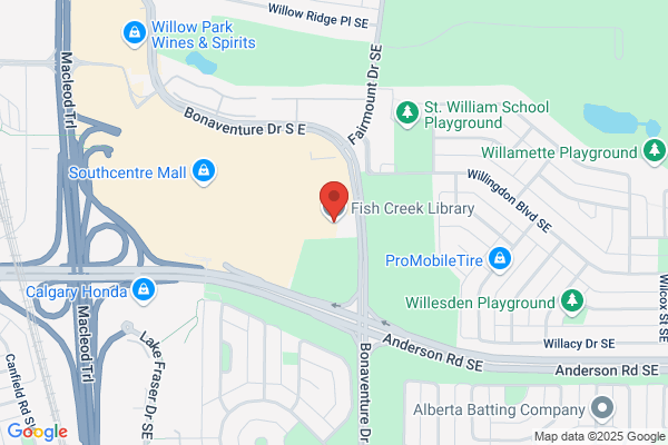 Calgary Public Library, Branch Libraries, Fish Creek Library