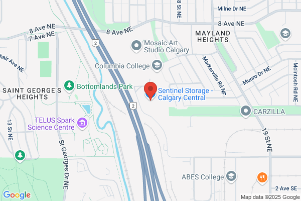 Sentinel Storage - Calgary Central
