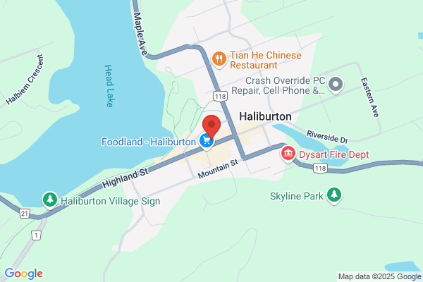 Health Unit Haliburton Kawartha Pine Ridge District, Campbellford Area, Health Unit