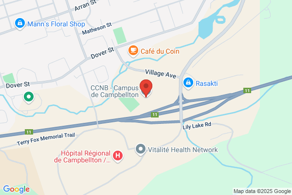Province of New Brunswick, Community College-New Brunswick, Stores