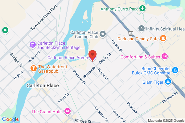 Arenas and Ice Rinks, Carleton Place, Arena and Facility Bookings, Facility Bookings