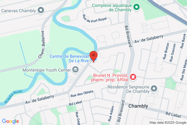 Centre De Benevolat De La Rive Sud, Points De Service