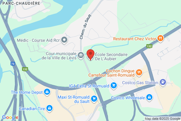 Commission Scolaire Des Navigateurs, Ecoles Secondaires Charny, St-Romuald, Ecole Secondaire De L'aubier