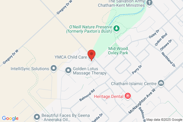 Gregory Drive Child Care Centre Chatham-Kent YMCA