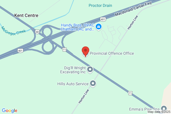 Courts Continued, Provincial Offence Office, Chatham-Kent (Municipality of)
