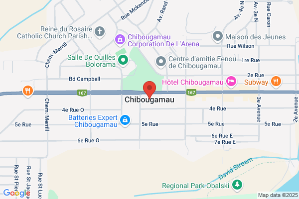 Chibougamau (Ville De), Service Des Loisirs