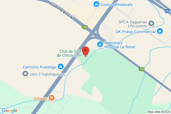 Club De Golf De Chicoutimi Inc, Boutique Du Pro