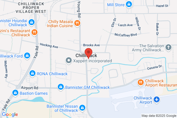 Chilliwack City of, Parks & Recreation Dept, General Inquiries & Facility Bookings