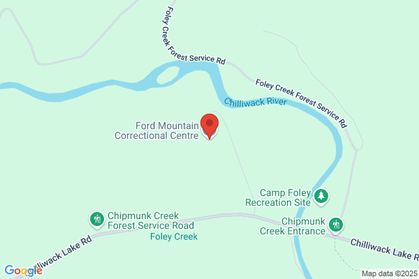 British Columbia, Public Safety & Solicitor General-Ministry of, Corrections Centres, Chilliwack, Ford Mountain Correctional Centre