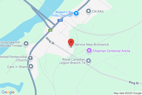 Service New Brunswick, Driver Examiner, Chipman